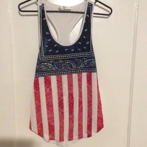 American Flag Tank